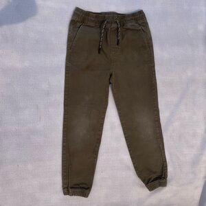 Kids Olive Cargo pants